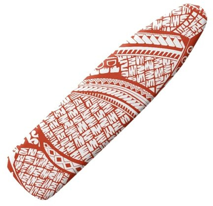 Copriasse da Stiro 140x45 Geometria Elastico Universale per Tutte Le Assi da Stiro, Resistente al Calore - Cordoncino di Fissaggio e Stretch-System - Facile da Cambiare
