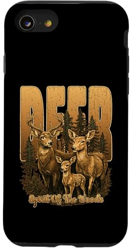l'esprit des Bois de cerf : Ces adorables habitants de la forêt Coque pour iPhone SE (2020) / 7/8