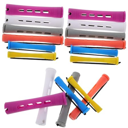 FONDOTIN Lot De 60 Pour Cheveux Ondulés Flexibles Pour Femmes Grandes Tiges En Polypropylène