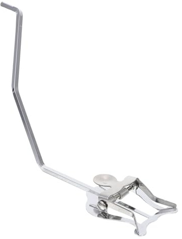 NIYANGLE Metal Plated Baritone Horn Music Book Rack Marching Lyre Instrument Score Clamp Stable Clip for Musicians and Students Wear-resistant Design