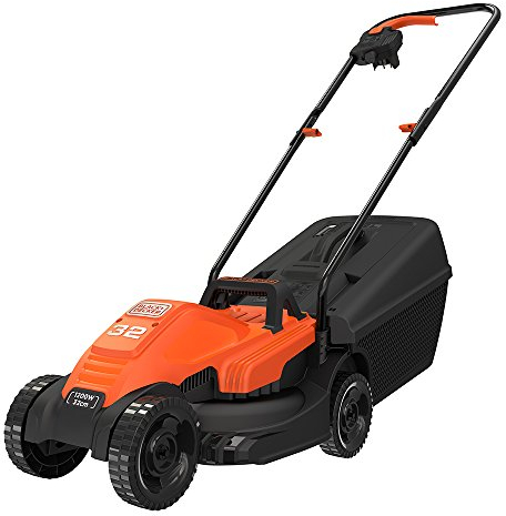 BLACK + DECKER BEMW451-GB Lawn Mower, 1200 W, 240 V, Black, 32 cm