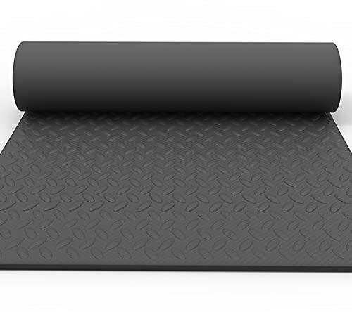 V3VOGUE Bodenschutzmatte Für Fitness Und Sportgeräte, rutschfeste Unterlegmatte Fitnessgerät, Laufband Matte Schalldämmend Stoßfest, Für Heimtrainer, Crosstrainer, Rudergeräte, Laufbänder
