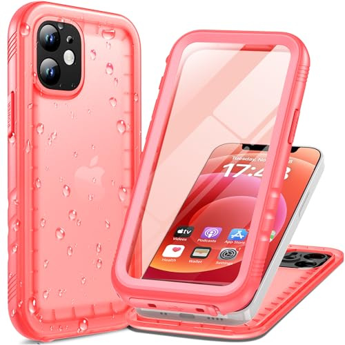 Cozycase TOP Militärschutz wasserdichte 360 Hülle Für iPhone 12 Mini | Outdoor Panzerhülle Full Armor Case, Vorne Hinten Komplett Schutz, Soßfest Staubschutz Baustelle Waterproof Handyhülle