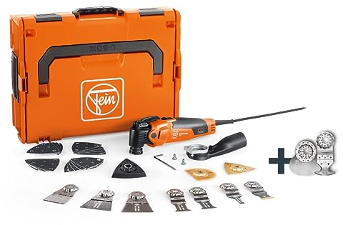 Fein MultiMaster 500 PLUS Edition M (Multifunktionswerkzeug für Ausbau/Renovierung, Multitool zum Sägen von Holz und Metall, zum Schleifen, Fliesen trennen) 72296774000
