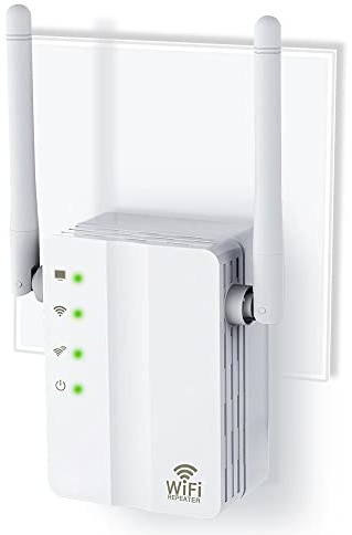 Amplifier Pro Router 300M Expansor de red repetidor extensor de potencia 2 antenas (Color: OneColor)