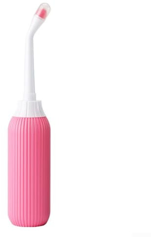 Hygiene Innovation Bidet portable de voyage conçu pour un usage personnel (rose)