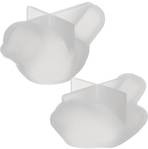 Garneck Silikonform Vogel Gießform Für Vögel Kreative Kristall-Epoxidform Für Diy Ornamente Bastelprojekte Kerzenherstellung Und Geschenkideen 2 Stück 1.85 X 1.26 X 0.79 in