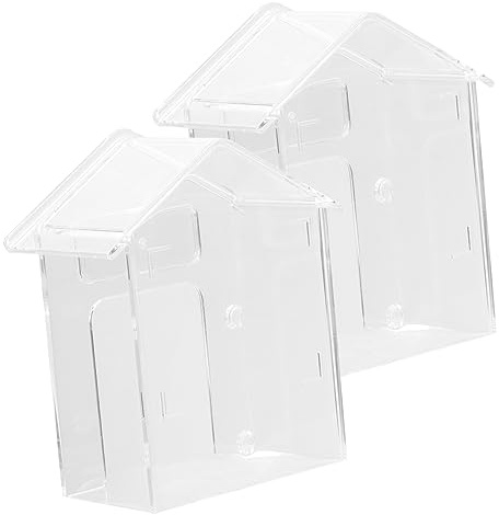 NUOBESTY 2piezas Cubierta Para Timbre Exterior Protector Transparente Resistente Al Agua Para Timbre Inalámbrico y Dispositivos De Acceso Fácil Instalación Con Adhesivo Protección Contra Ll