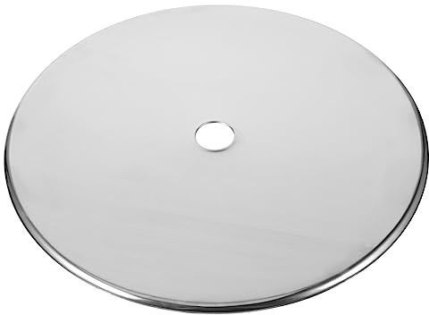 GALPADA Anillo para Reparación de Mesa de Hot Pot de Acero Inoxidable Adaptador Diseño Reforzado y Durabilidad para Placa de Inducción Amplia Aplicabilidad