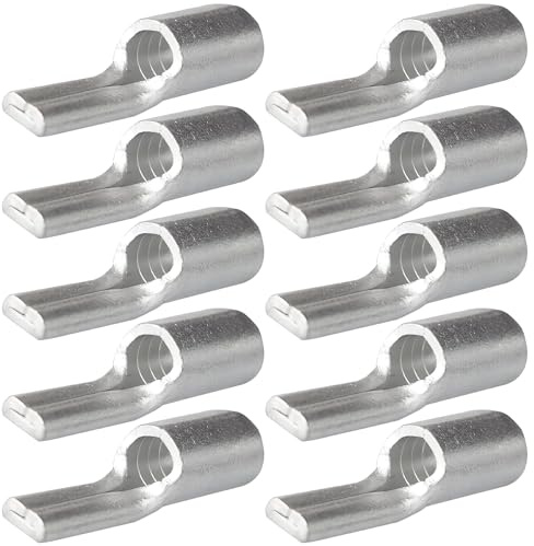 MOLIMOLI Kabelschuhe 16mm² 10 Stück - Pin-Kabelschuh aus Kupfer verlötet & verzinnt, für Batteriekabel Industrie, 5,9mm Innendurchmesser