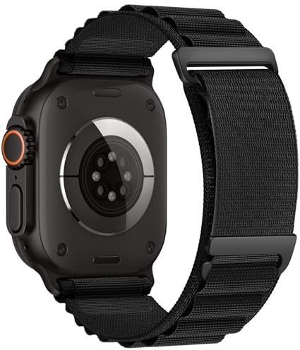 Ronkakar Upgrade Alpine Loop Compatible avec Bracelet Apple Watch Ultra 3 2 Ultra 49mm 46mm 45mm 44mm, Series 11 10 9 8 7 6 5 4 SE 3 2 SE, Sport Bracelets pour iWatch Femmes Hommes