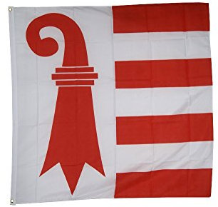 Flaggenfritze Fahne/Flagge Schweiz Kanton Jura + gratis Sticker