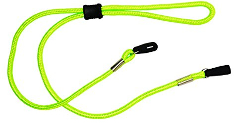 GoGrip Sport Active Glasses Cord With Toggle Rugged Spectacle Lanyard (Fluorescent)
