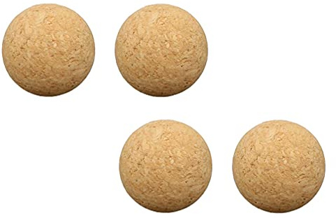 HEMOTON Korkkugel 6cm 4Pcs Stopper B? für Wein Karaffe Karaffe Flasche Ersatz Korkkugel