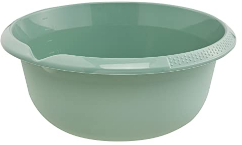 keeeper Bacinella Universale con Beccuccio, Rotonda, 6 L, Diametro 32 cm, Björk, Nordic Green (Verde)