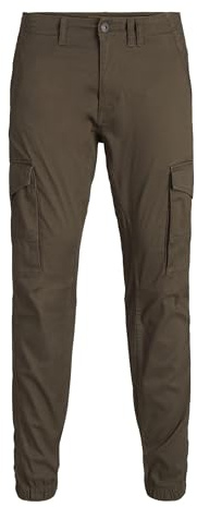 JACK & JONES Jpstpaul Jjflake Cargo Noos - Pantalones Cargo para Hombre, WREN, 27W x 32L
