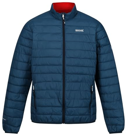 Regatta HillPack II Packaway - Chaqueta acolchada con cremallera completa para hombre