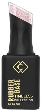 Cupio Rubber Base Timeless Collection – Morning Blush 15 ml – selbstnivellierende Builder-Base in zartem Rosé – mittlere bis hohe Viskosität, starke Haftung & Flexibilität