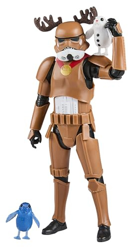 Star Wars The Black Series Stormtrooper (Christmas Edition), Premium Collectible 15-cm Action Figure