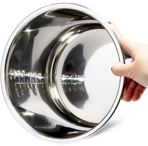 ZMLMAJJ Autocuiseur À Riz 8 L en Acier Inoxydable 304 avec Double Fond Universel