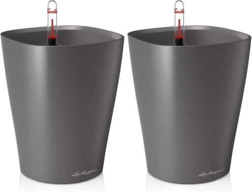 Lechuza DELTINI anthrazit metallic 14903 (Packung mit 2)