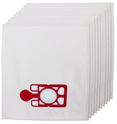 SMS Home Henry Hoover Pack of 10 Vacuum Cleaner Bags for Henry Numatic Hetty Basil James replacement bagged vacuum cleaner dust bags microfibre filtration