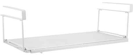 LIFKOME Perchero De Cocina Cesta De Organizador Bajo Estante Soporte Colgante Para Gabinete Despensa Armario Cocina Escritorio Mostrador Estantería Almacenamiento