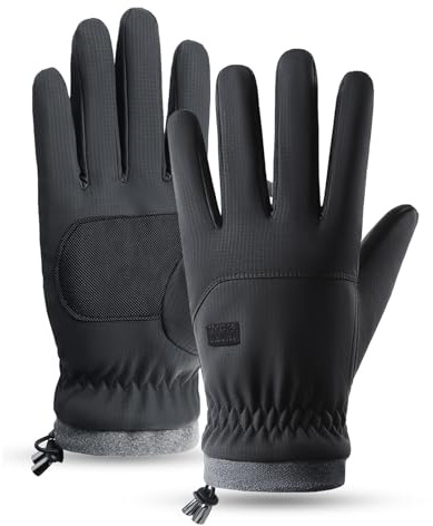 WDCSOEH Winterhandschuhe Warm Gloves Handschuhe Warm Touch, Wind und Wasserdicht Unisex, Geeignet für Damen Herren Sport Arbeit Skifahren Reisen im Freien Outdoor