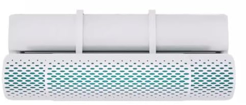 LYXXJRYBHD Deflettore per Climatizzatore a Parete, Regolabile ed Estensibile, Anti Flusso D’Aria Fredda/Calda Diretta, per Casa, Hotel e Ufficio