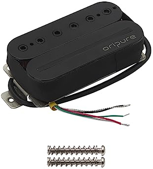 OriPure Alnico 5 gitarr Humbucker Pickups Bridge Pickup 13,5K Hot Rail & Skruvstänger