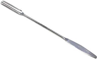 Scientific Labwares - Espátula de laboratorio (acero inoxidable, punta doble)