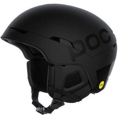POC Obex BC MIPS Skihelm – Backcountry Helm mit MIPS Evolve, NFC Medical ID, RECCO®-Reflektor, robuster Polycarbonat-Schale, 360°-Anpassung, Belüftung & abnehmbaren Ohrpolstern