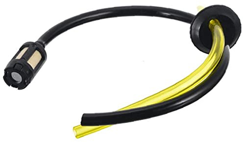 ST4U Tuyau de Remplacement pour Tondeuse À Gazon, Débroussailleuse avec Carburant Réservoir À Essence, Filtre À Huile pour Chainsaw Pièces