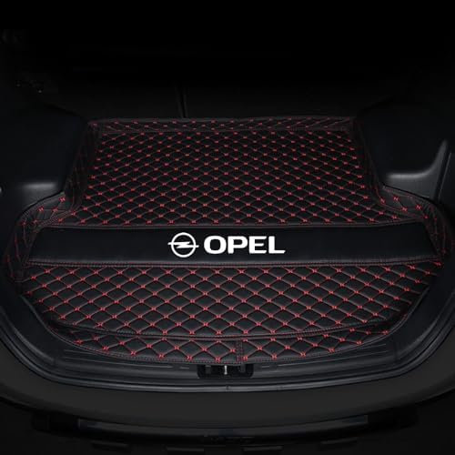 QWEERASS Kofferraummatten, für Opel Insignia Grand Sport (B) 2017-2022 Kofferraum Schutzmatte Anti-Rutsch Kofferraumschutz Kofferraumwanne Interieur Zubehör,B