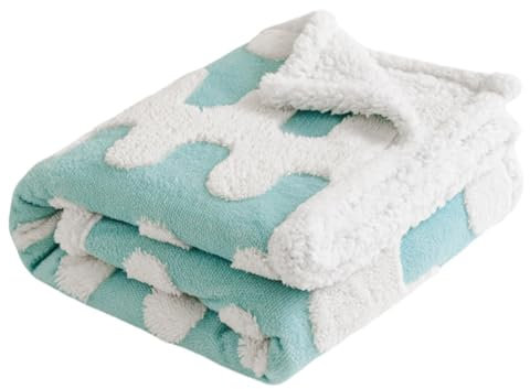 BESTORI wasserdichte Hundedecke Weich Katzendecke Haustier Decke für Hund Katzen beidseitiger Sofaschutz Waschbar Kuscheldecke für Autositz Couch Bett, Blau 02, 145x216cm