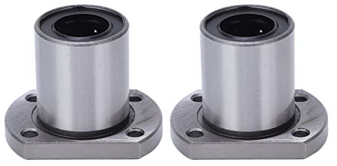 Respicefinem Ovalflansch Linearlager Mit Geringer Reibung 2 Stück Ovales Flansch Linearlager Für CNC Linearbewegung Innendurchmesser 16 Mm Lmh16Uu Hohe Genauigkeit 6 0X5 2 Maße