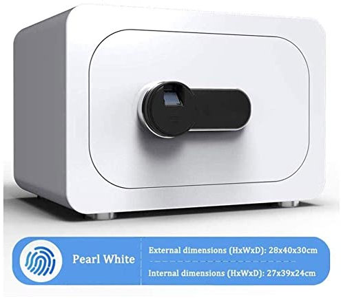 Coffre-Fort Durable, étanche, Ignifuge, Coffre-Fort à Empreintes digitales, Coffre-Fort Domestique Moyen avec Code et Remplacement