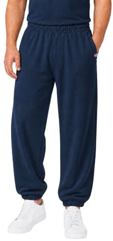 CUBAIANS Caonao Herren Jogginghose Baggysweat Pant Hose Freizeit Loose Fit Sweat mit Bündchen