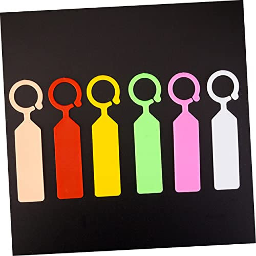 LIOOBO Étiquettes Lot de 200 pour Plantes en Plastique Blanc Résistantes aux Intempéries Format Petit et Identification Facile pour Jardinage en Serrage