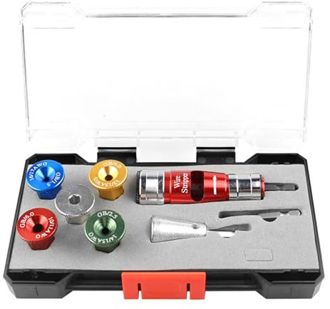 Wire Stripping and Twisting Tool for Drill Electric Wire Strippers Professional Electrician Tool Portable Wire
