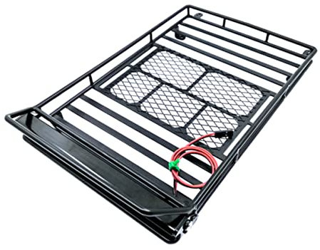 Cabilock Braccio Portabagagli Tetto Auto 1: 10 in Metallo Nero
