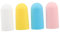 PACKOVE Copribottiglie Viaggio in Silicone 4 Pezzi Antiperdite Riutilizzabili per Cosmetici e Profumi Accessori Viaggio