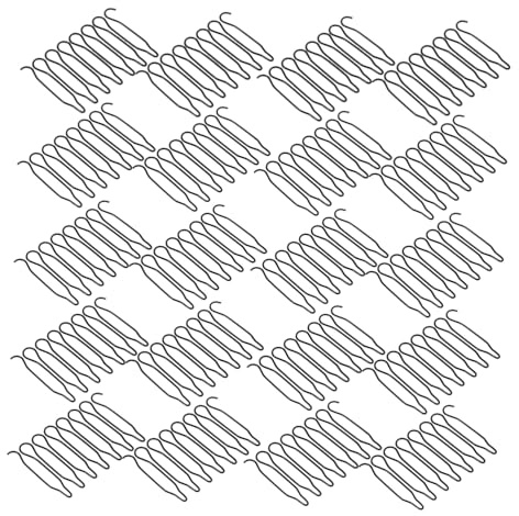 Gogogmee Hair Bangs Holder Clips Beginner-friendly Metal 40pcs for Women and Girls Quick Styling Solution Hair Pins Comb Clips Black for Travel and Work