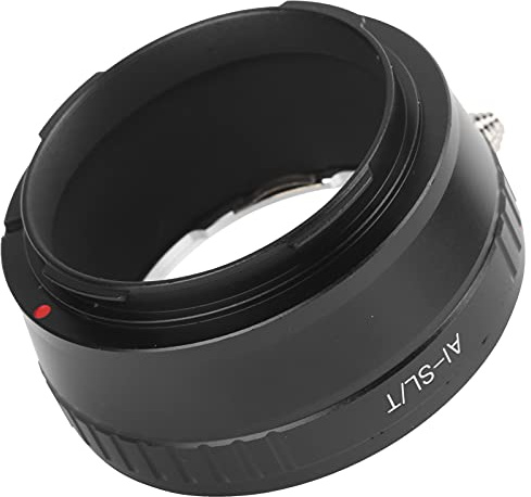 KIMISS Adaptateur de Monture d'objectif pour Appareil Photo L/T, Conversion d'objectifs AF/AI/P//S/G, Conception en Alliage 'Aluminium Durable