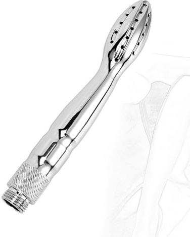 CYGzeon Douche Anale En Métal Intime Lavement Seringue À Nettoyage Du Côlon Irrigation Vaginale Plug Anal Jouet Sexuel