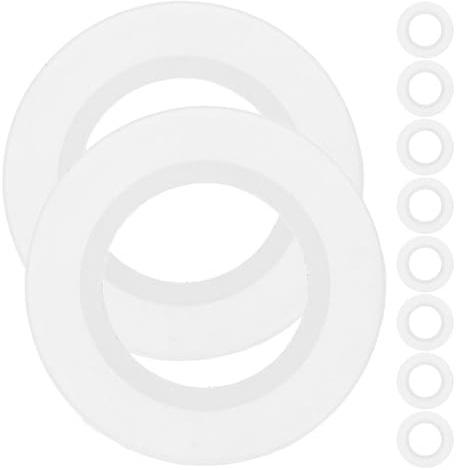 Gadpiparty 10 Pcs O-Ring Gasket Seal Rings 20x36x3mm for Wash Basin Drain Stopper, Bathtub Overflow Drain Gasket, Bathroom Sink Pop-up Plug Seal for Kitchen and Bath