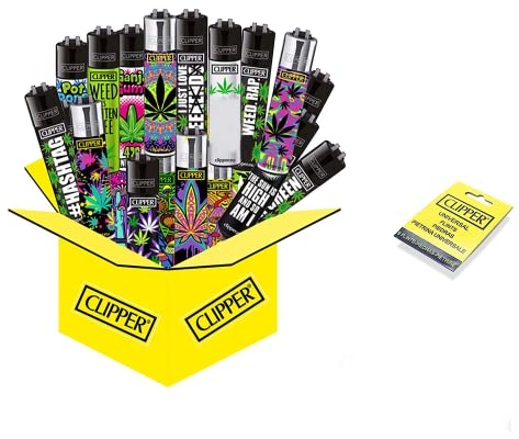 Sunmondo 15 x 420 (Leaves) Collector Mix (15x Clipper Plus 9 gratis Feuersteine + gratis Tee)