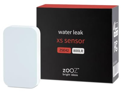 Zooz ZSE42 XS Sensor - Capteur de Fuite d'eau / d'inondation Z-Wave Plus V2 (Gen7 / Série 700)