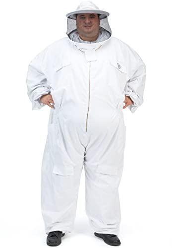 Humble Bee Übergröße 410 Polycotton-Imkeranzug mit Rundschleier, XXXL