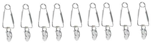 TOGEVAL 9pcs Stainless Steel Snail Tong Escargot Tongs Kitchen Food Serving Clip Tableware